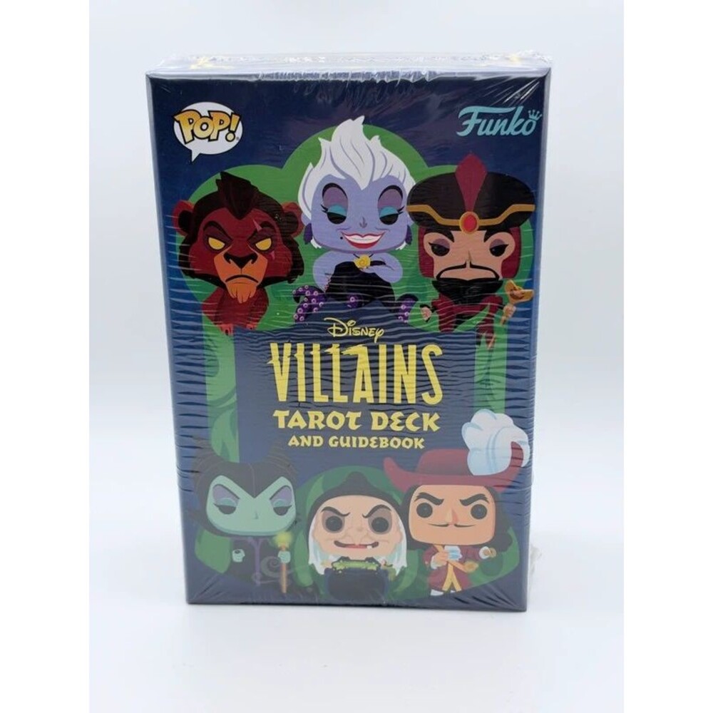 Disney Villains Funko Pop Tarot Deck & Guidebook 78 Cards New Sealed